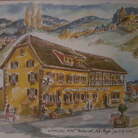 Hotel Restaurant A L'Aigle Wimmenau Zewnętrze zdjęcie
