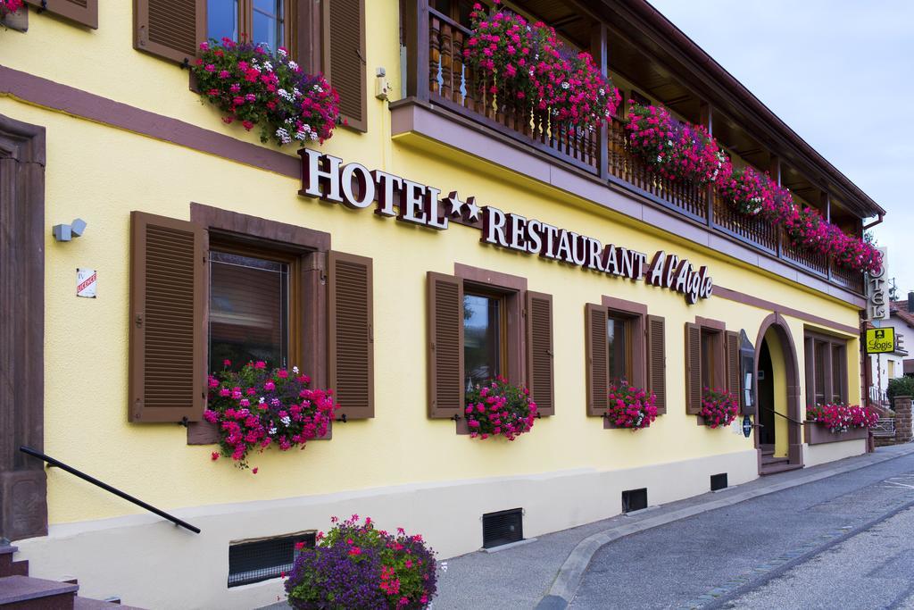 Hotel Restaurant A L'Aigle Wimmenau Zewnętrze zdjęcie